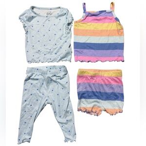 Wonder Nation | Baby Girl Outfits Bundle | 18M